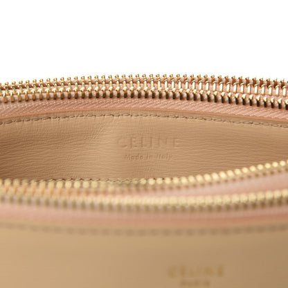 Celine Lambskin Large Trio Crossbody Bag Beige 9 of 11