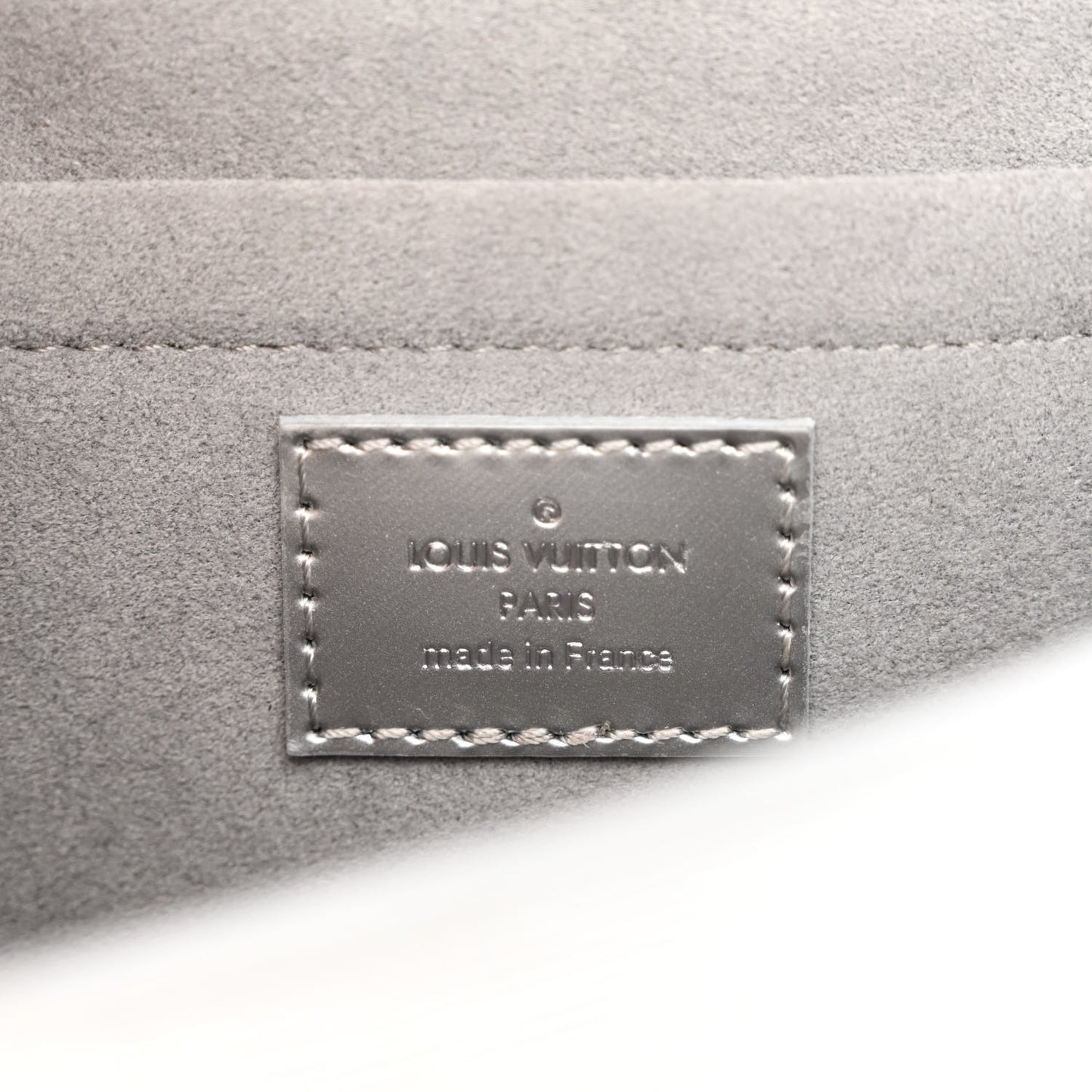 Epi Padlock On Strap Silver