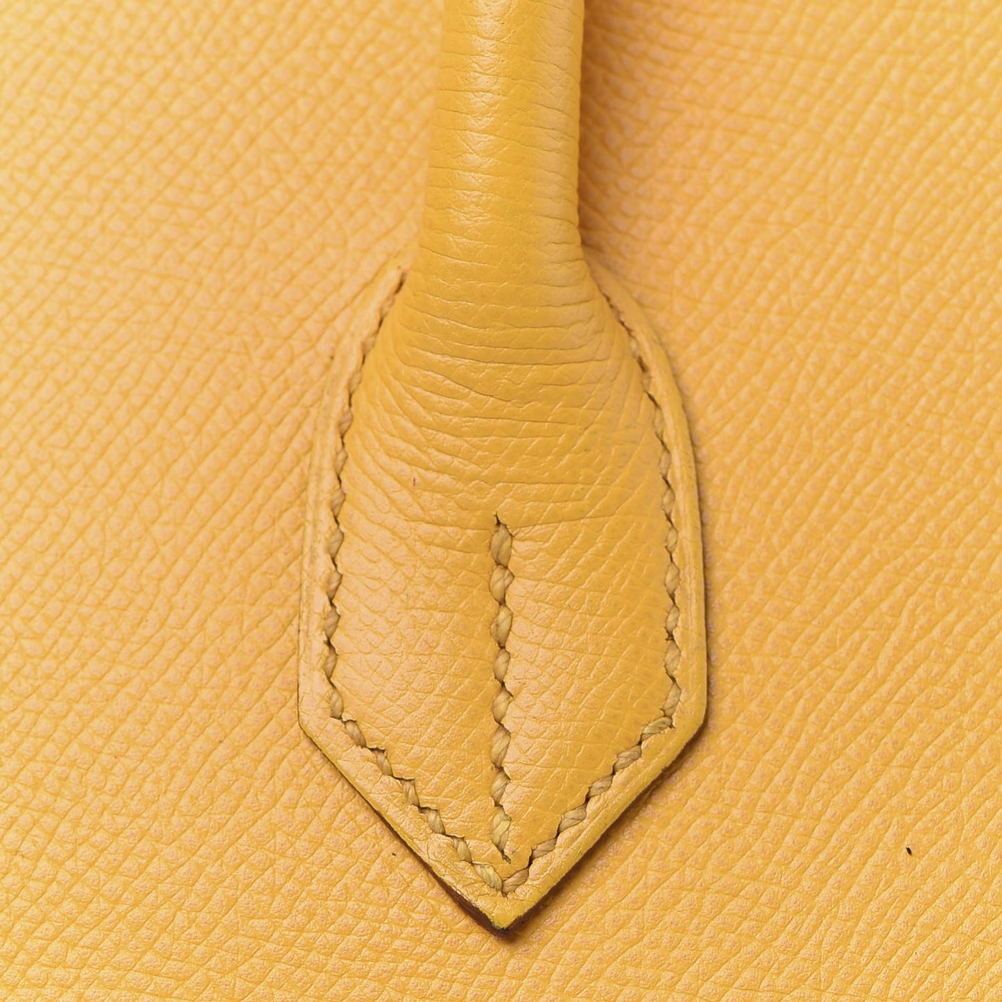 Epsom Birkin 35 Jaune Ambre