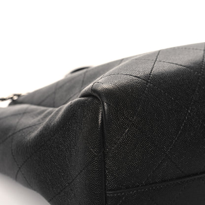 Chanel Caviar Stitched Large Shopping Tote Black 11 of 14