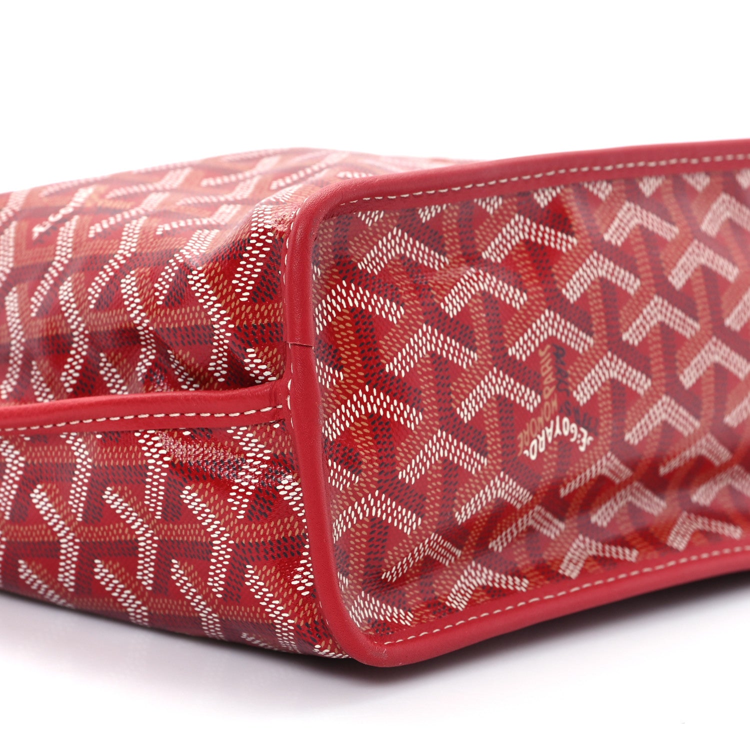 Goyard Goyardine Reversible Mini Anjou Red 10 of 17