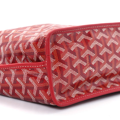 Goyard Goyardine Reversible Mini Anjou Red 10 of 17