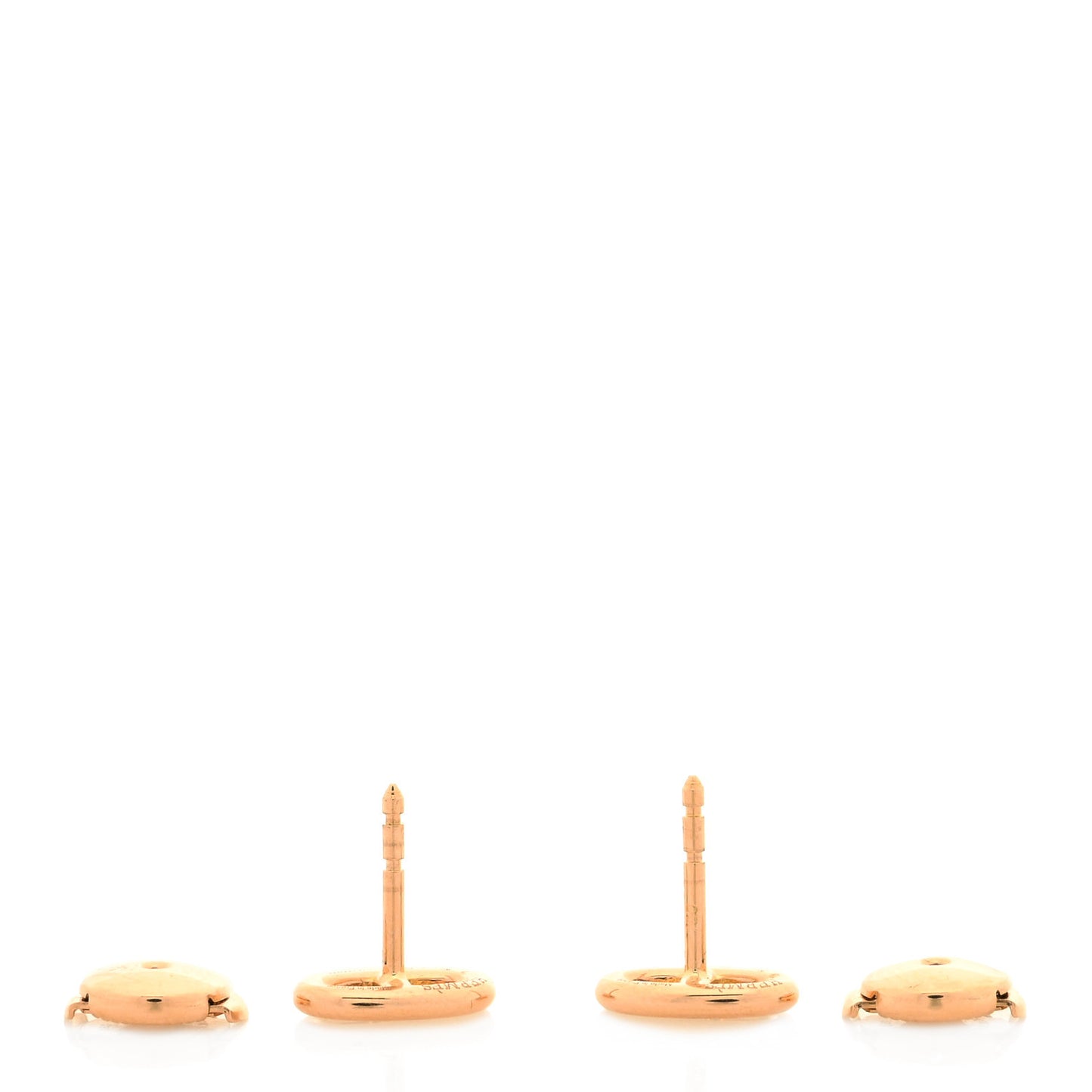 18K Rose Gold TPM Farandole Stud Earrings