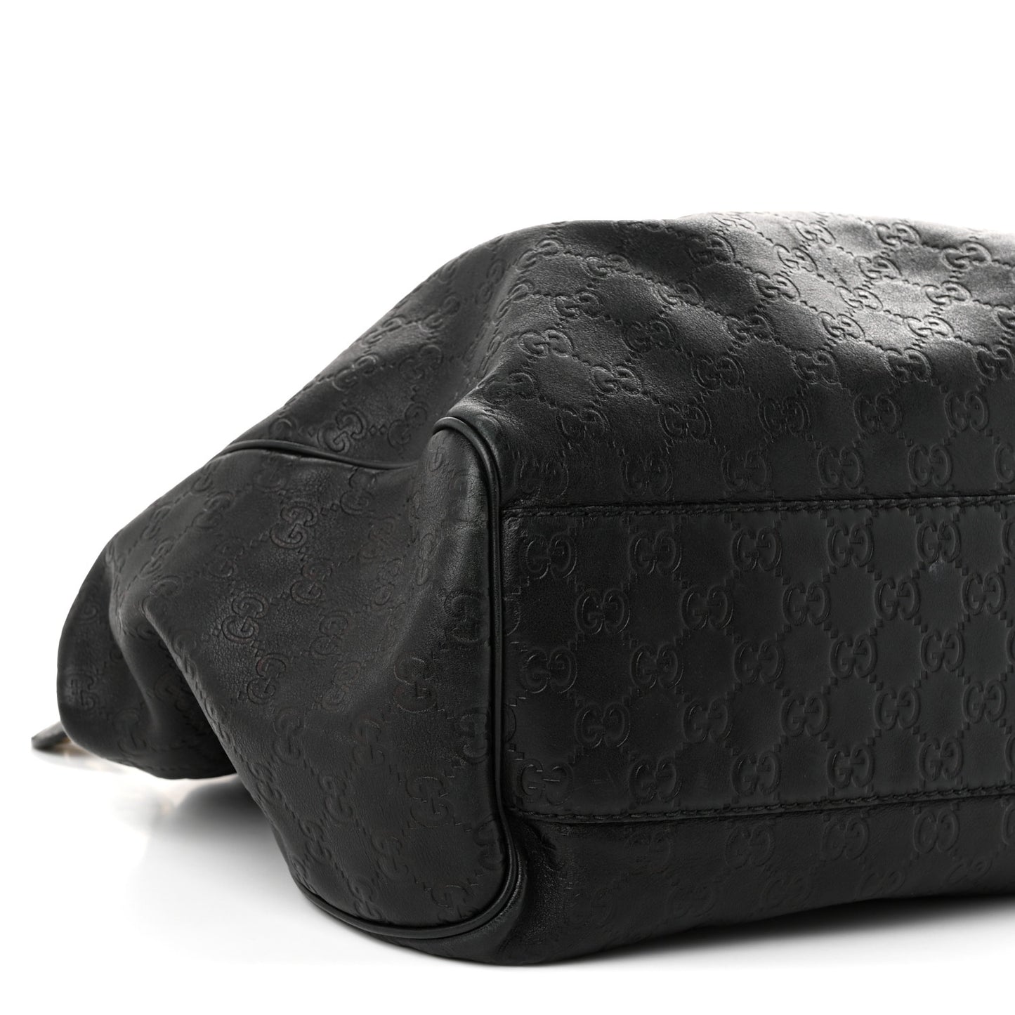 Guccissima Large Sukey Tote Black