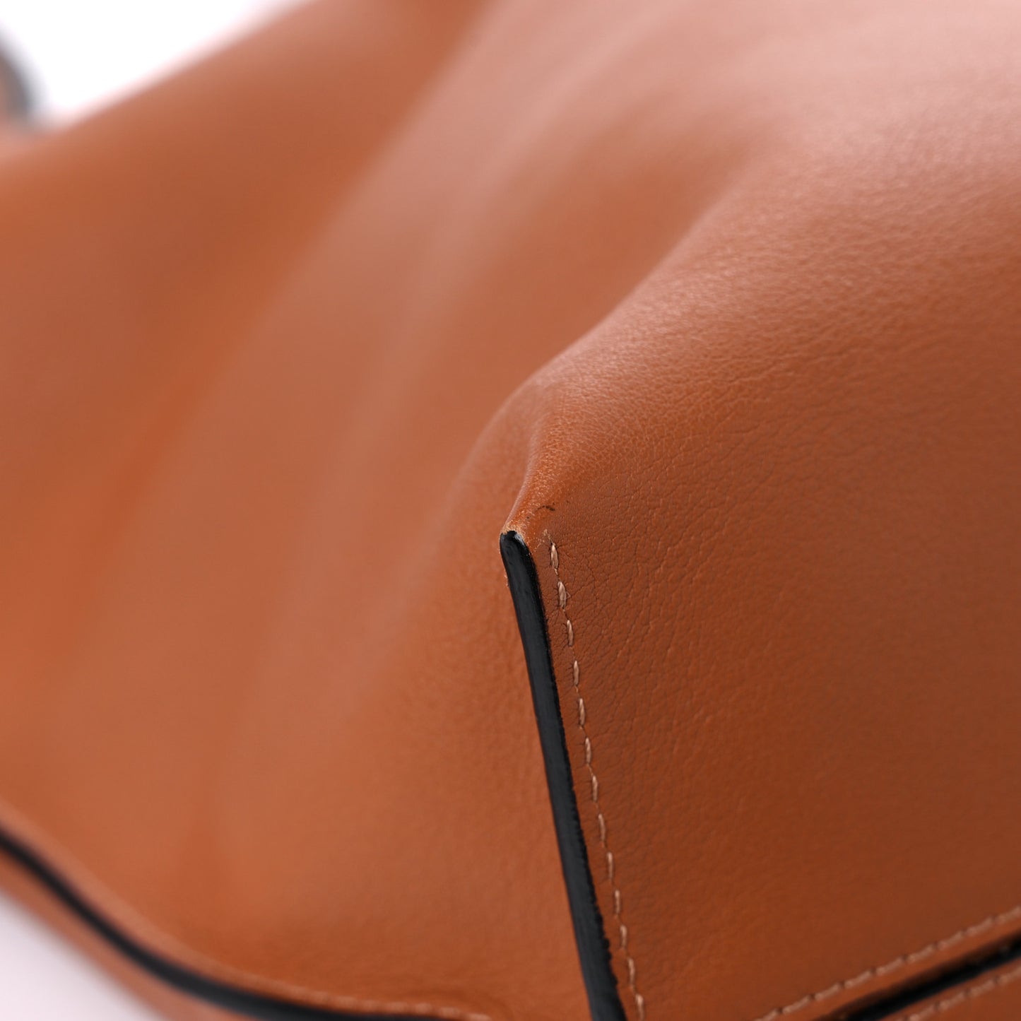 Nappa Medium Flamenco Knot Bag Tan