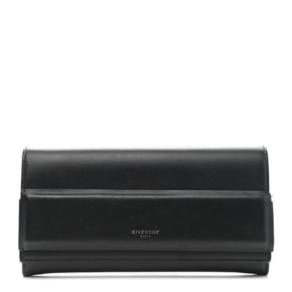 Givenchy Smooth Calfskin Horizon Continental Wallet Black 1 of 15