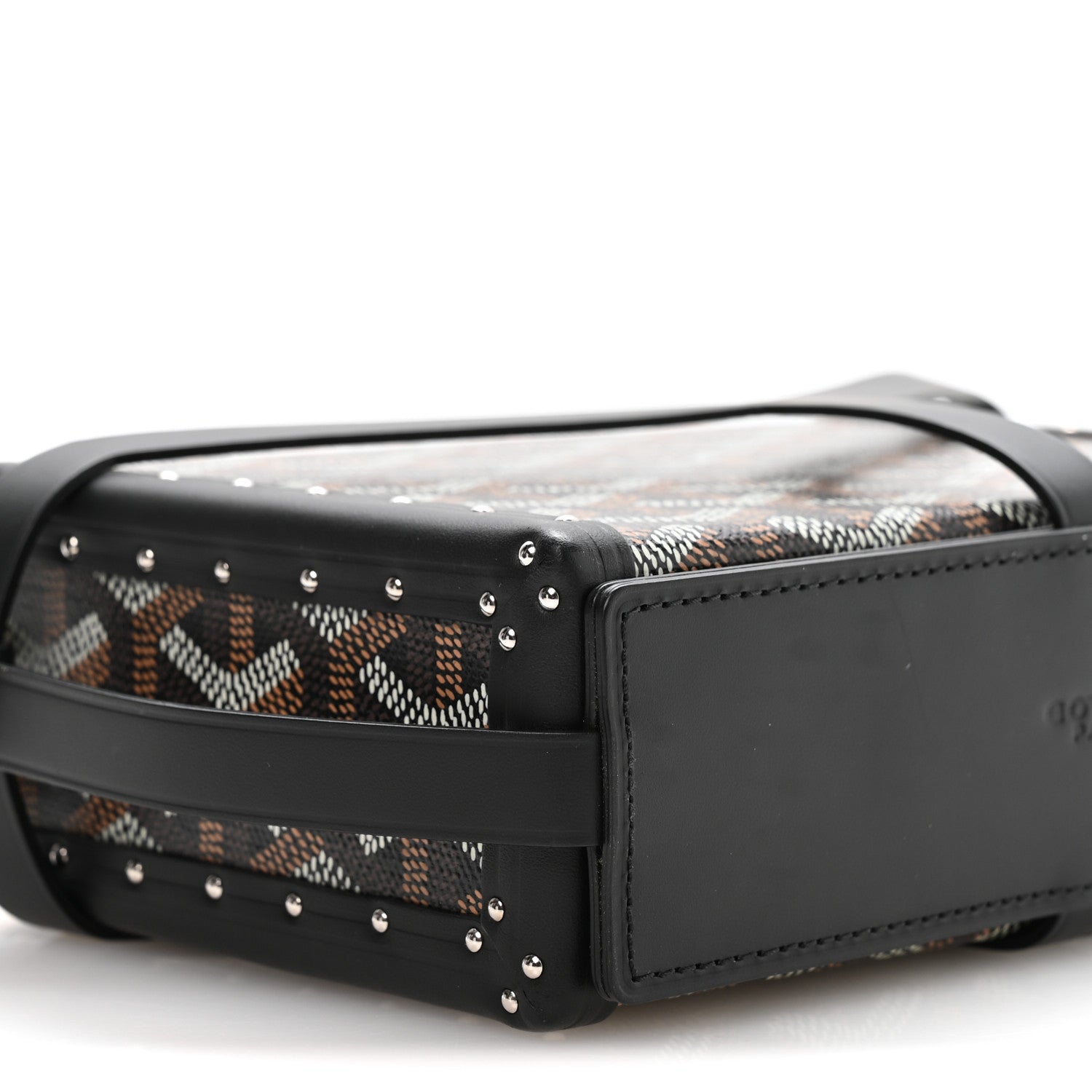 Goyard Goyardine Minaudiere Trunk Bag Black 9 of 10