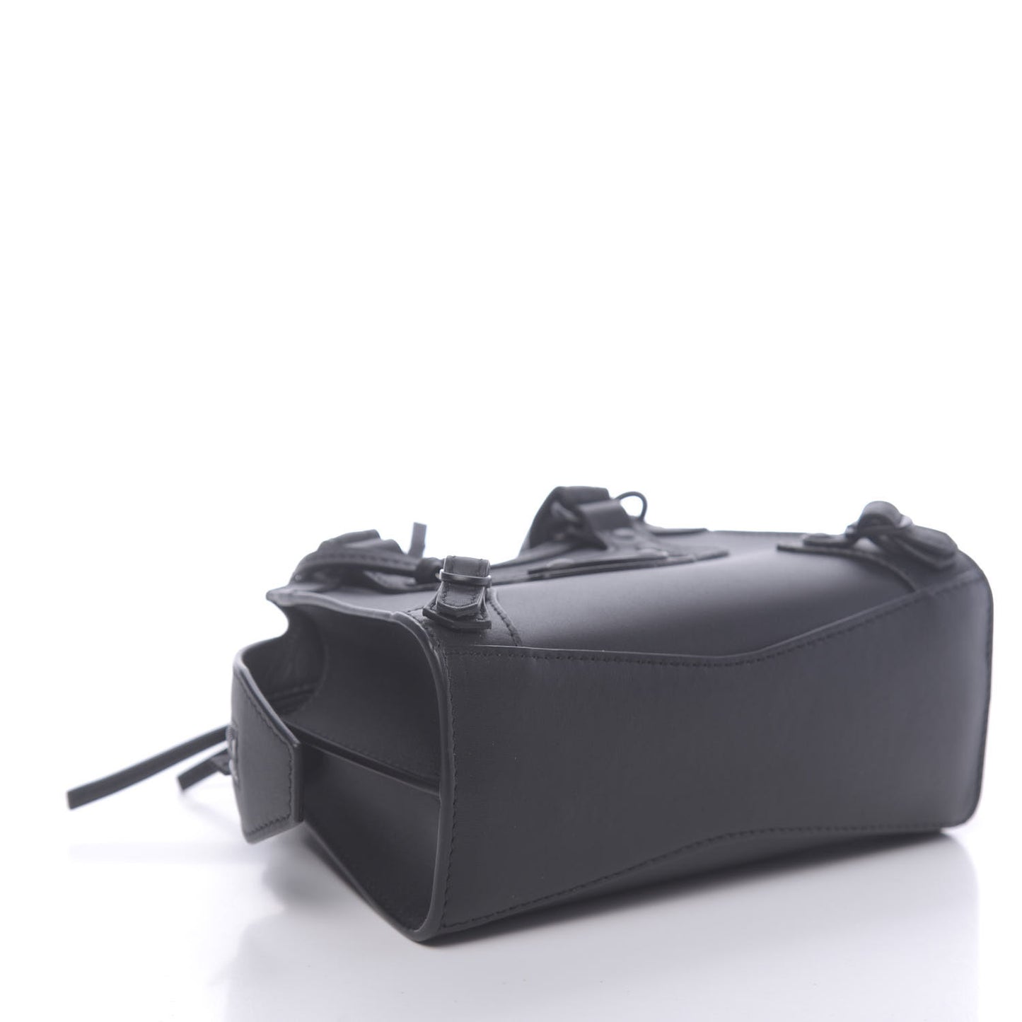 Smooth Calfskin Neo Classic Black Hardware Nano City Crossbody Black