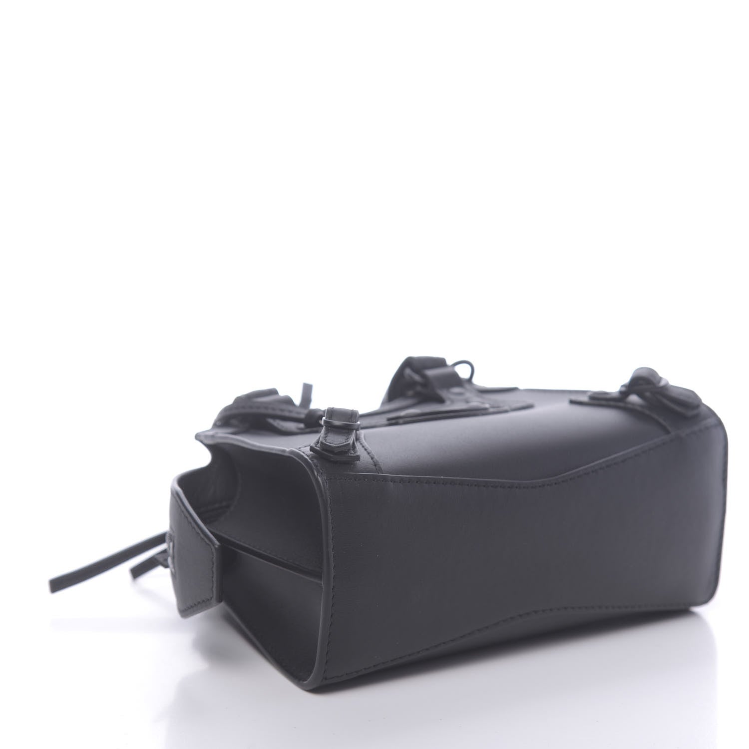 Balenciaga Smooth Calfskin Neo Classic Black Hardware Nano City Crossbody Black 4 of 10