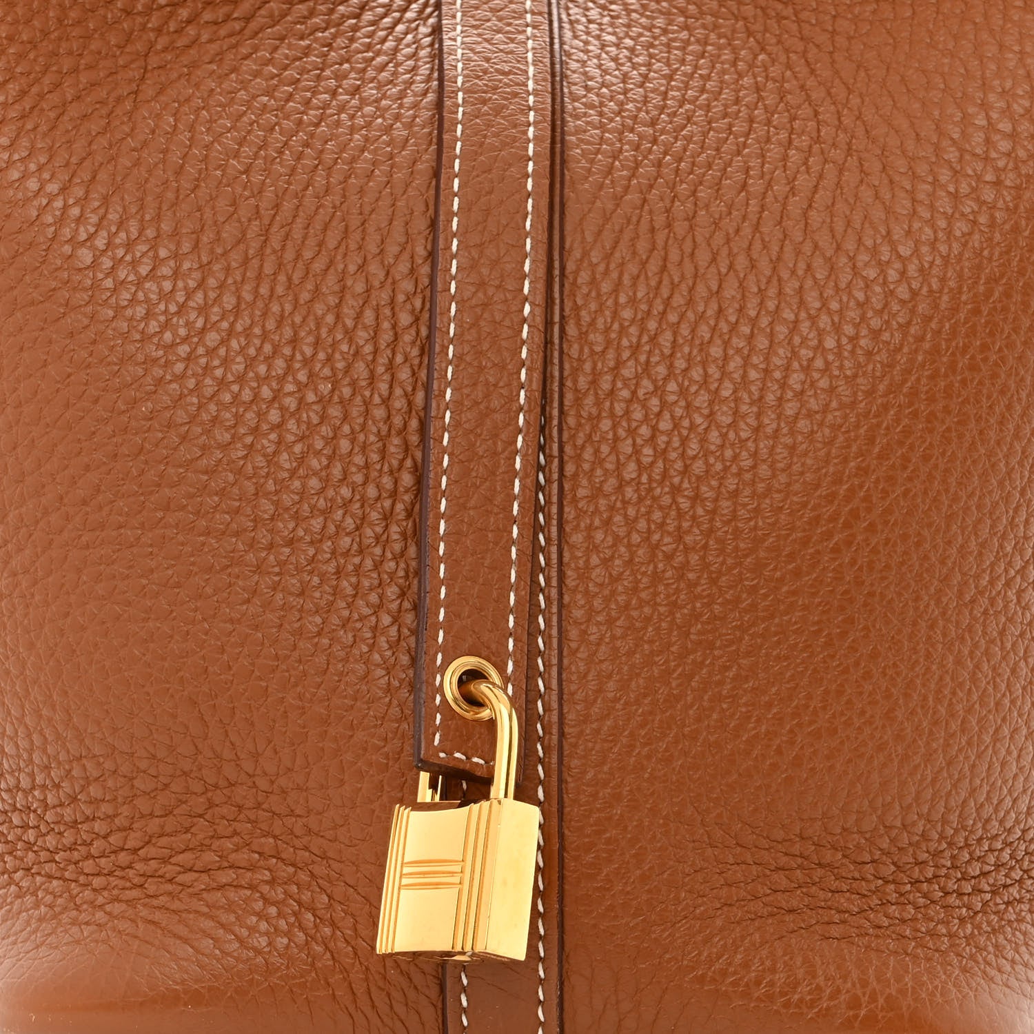 Hermes Taurillon Clemence Picotin Lock 18 PM Gold 8 of 12
