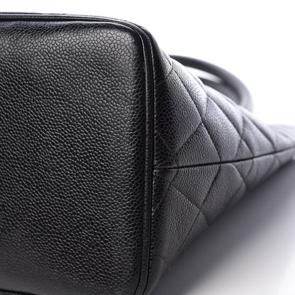 Chanel Caviar Quilted Medallion Tote Black 9 of 13