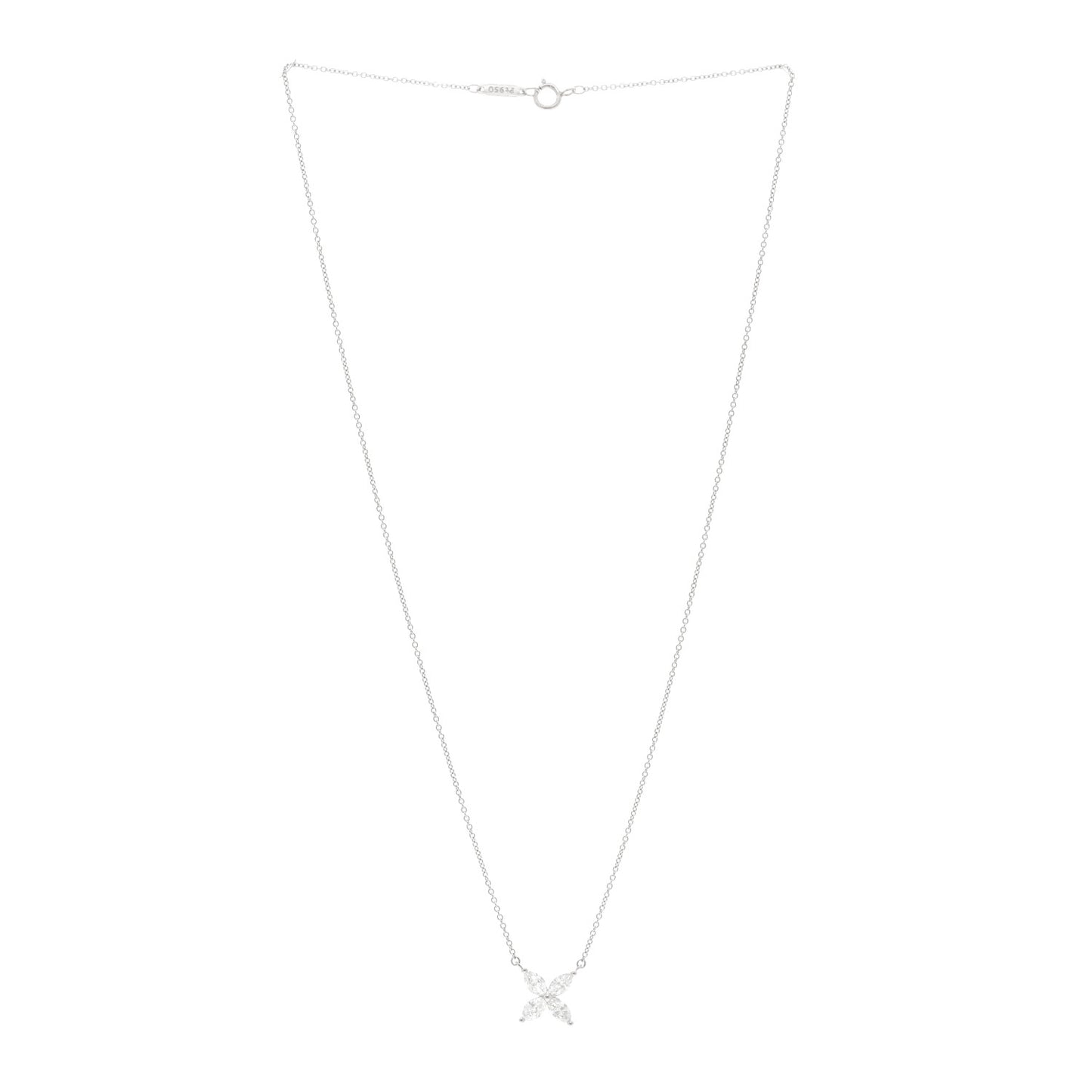 Platinum Diamond Large Victoria Necklace
