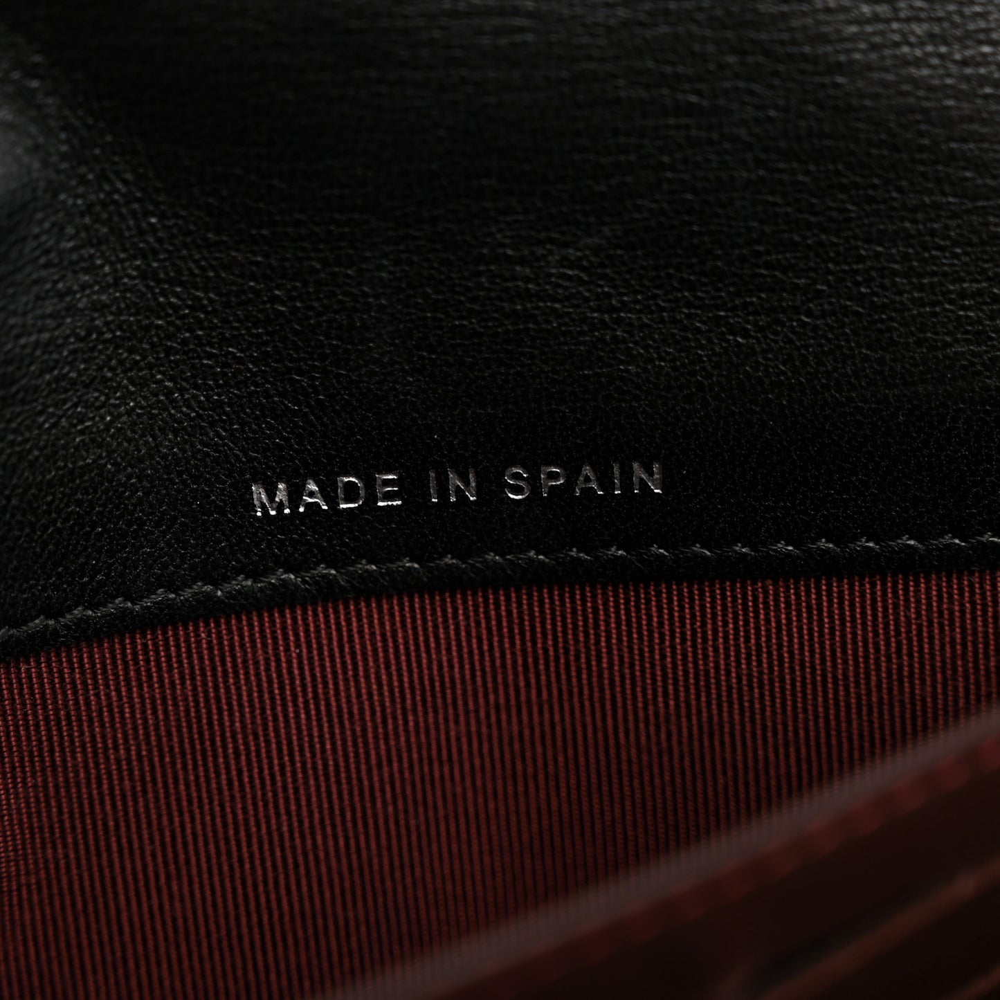 Lambskin Quilted Large Flap Wallet Black