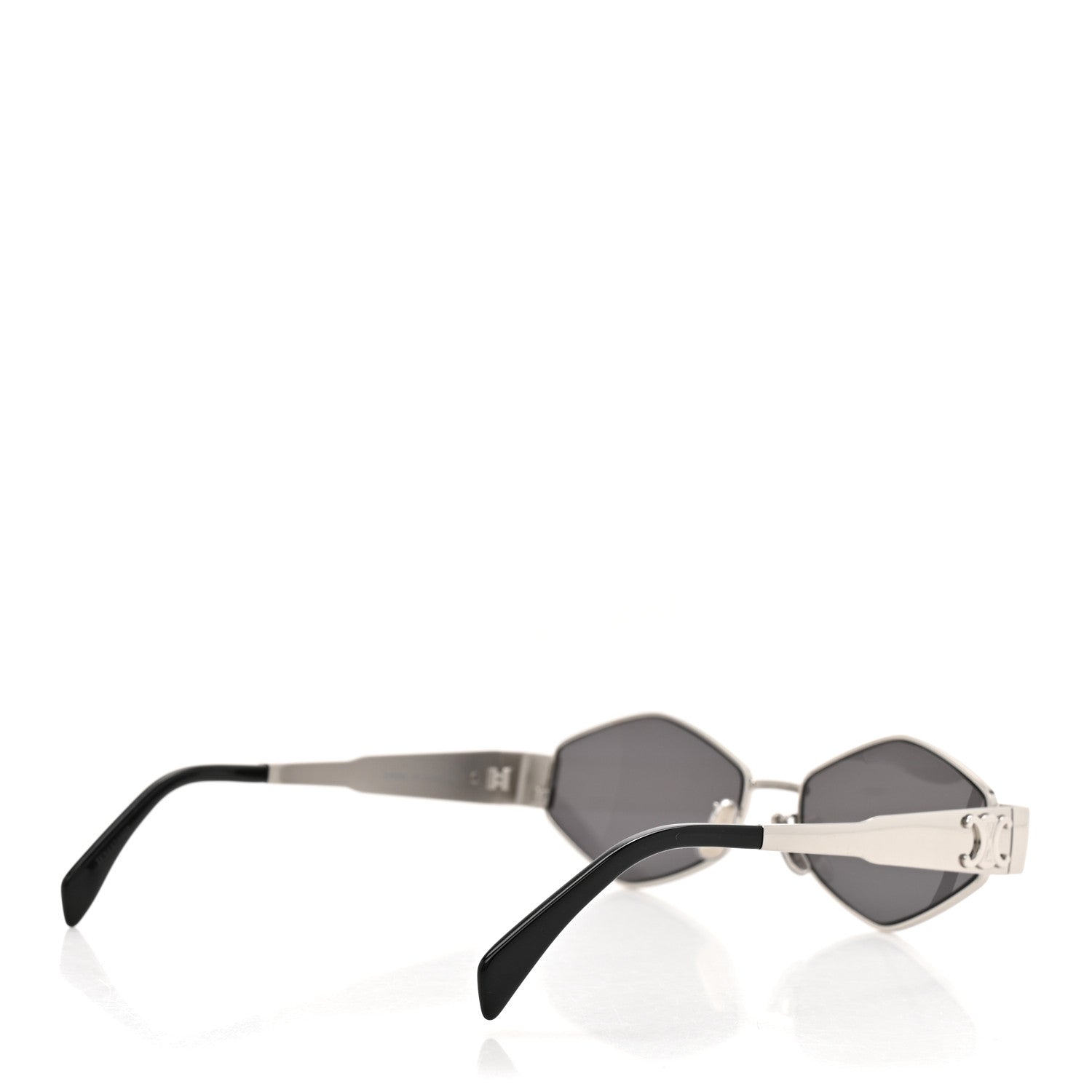 Celine Metal Triomphe 02 Sunglasses CL40254U Silver 4 of 7