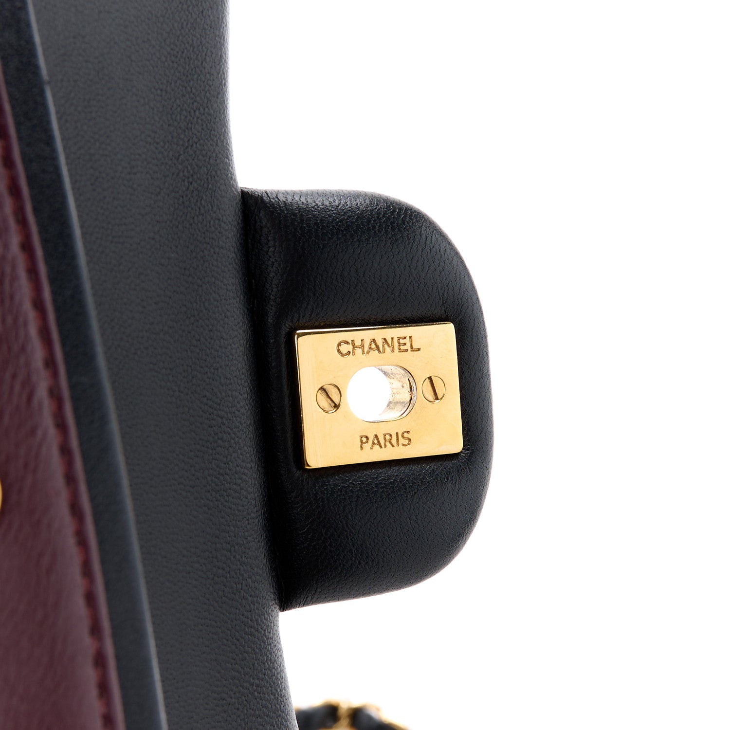 Chanel Lambskin Quilted Medium Double Flap Black 7 of 12