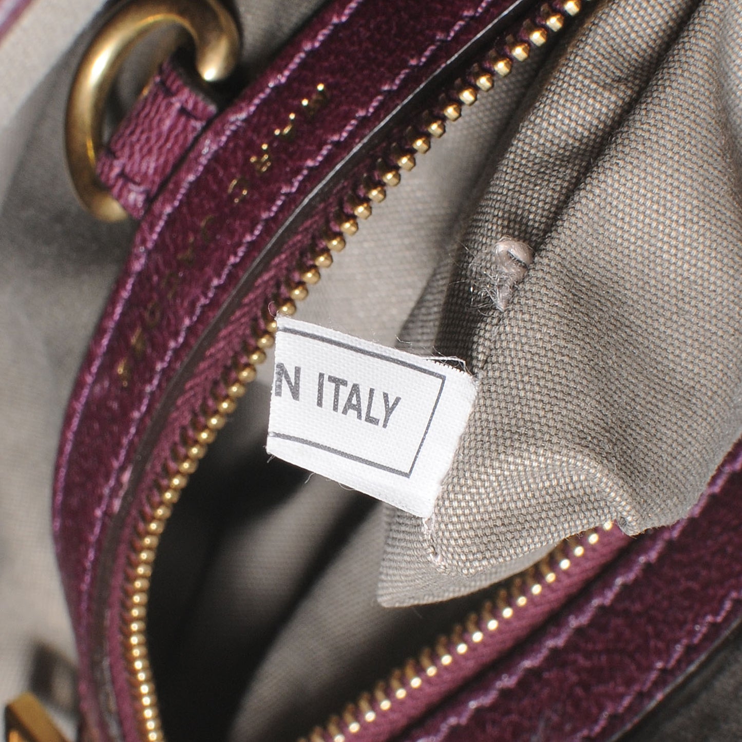 Quilted Leather Stam Purple
