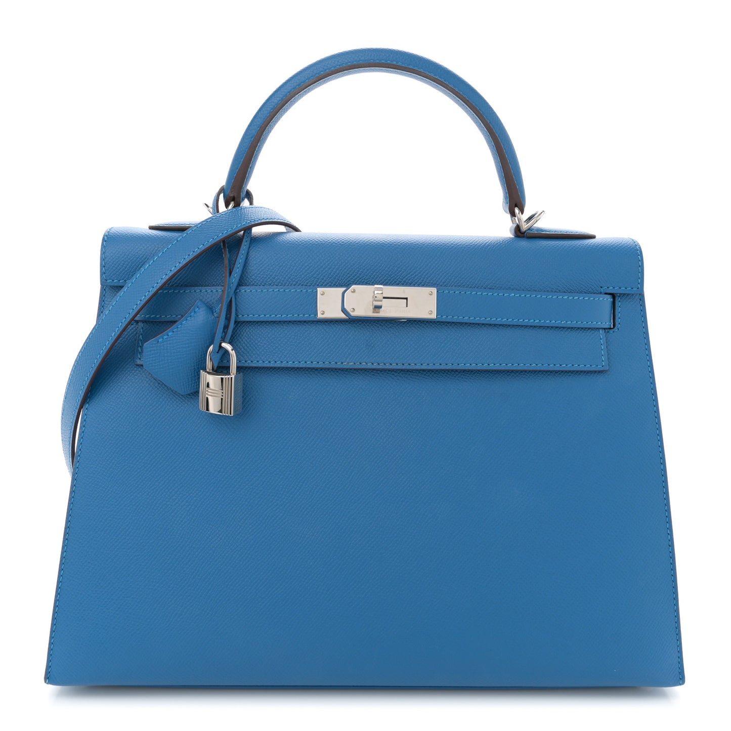 Epsom Kelly Sellier 32 Bleu Frida