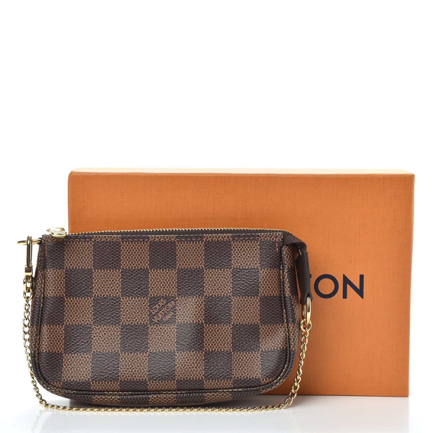 Louis Vuitton Damier Ebene Mini Pochette Accessories 8 of 8