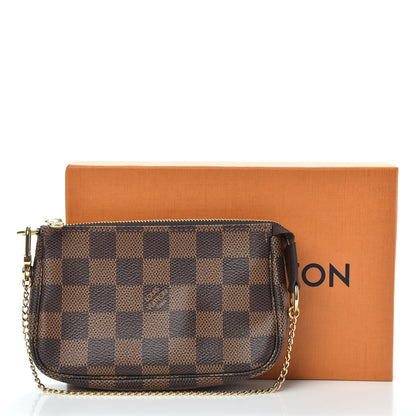 Louis Vuitton Damier Ebene Mini Pochette Accessories 8 of 8