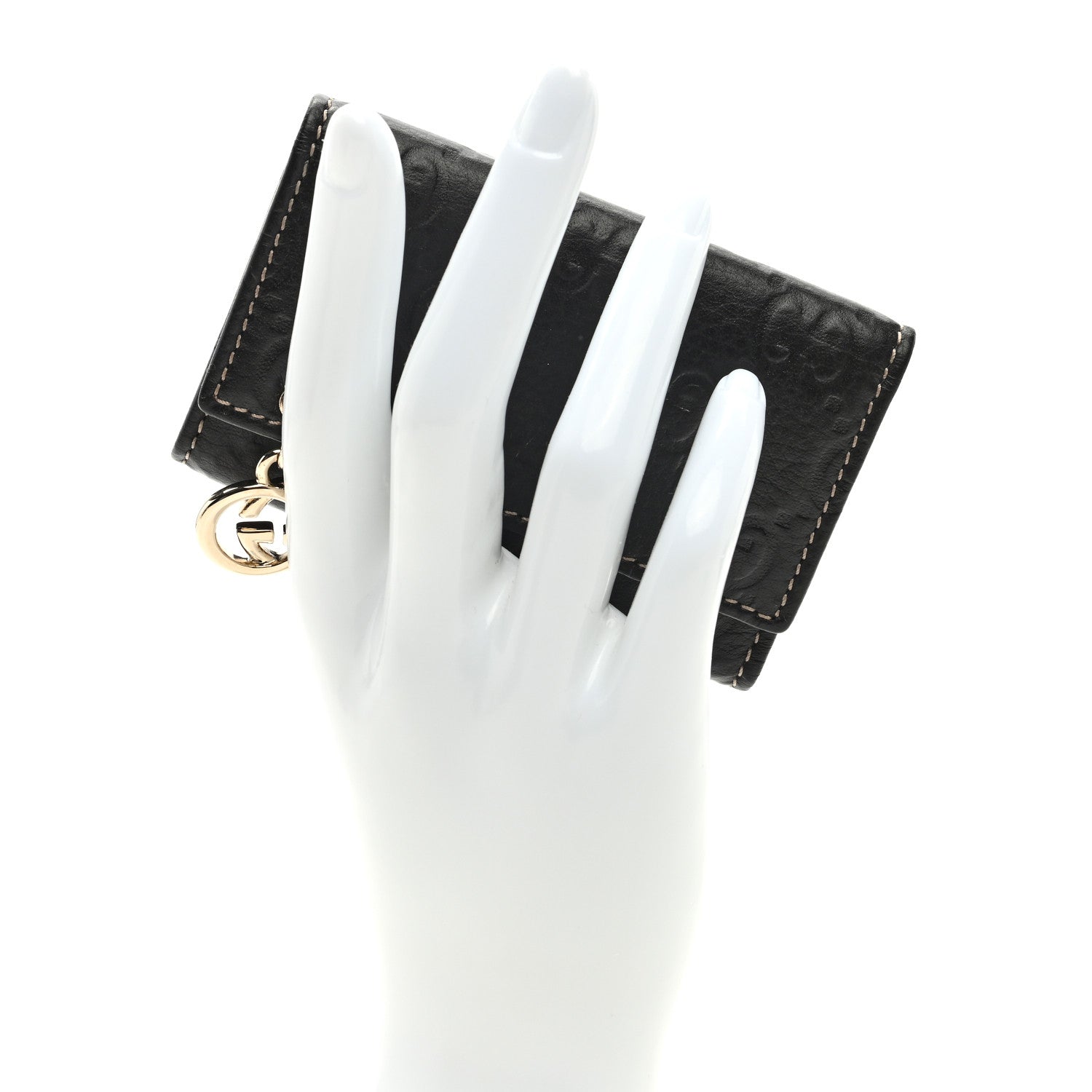 Gucci Guccissima GG 6 Key Case Brown 2 of 6