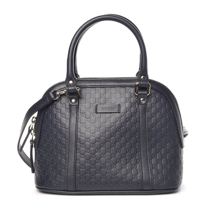 Gucci Soft Microguccissima Mini Dome Bag Blue 1 of 9