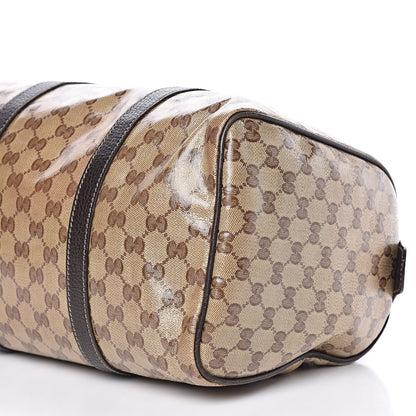 Gucci Crystal Monogram Medium Joy Boston Dark Brown 11 of 16