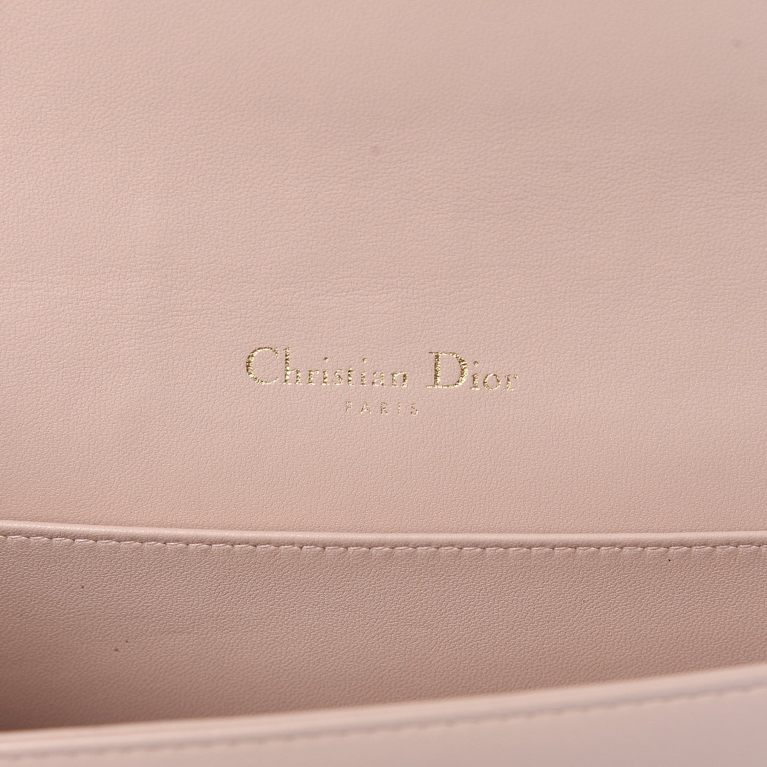 Christian Dior Lambskin Cannage Lady Dior Convertible Clutch Pink 7 of 17
