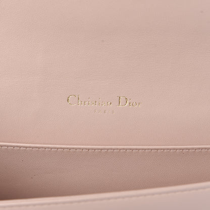Christian Dior Lambskin Cannage Lady Dior Convertible Clutch Pink 7 of 17