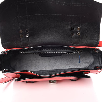 Proenza Schouler Grainy Calfskin Tiny PS1 Satchel Geranium 5 of 8