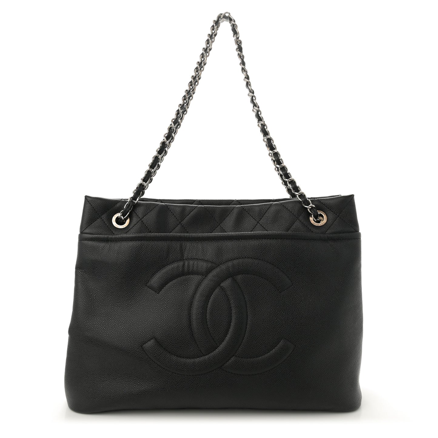 Caviar Timeless CC Soft Tote Black
