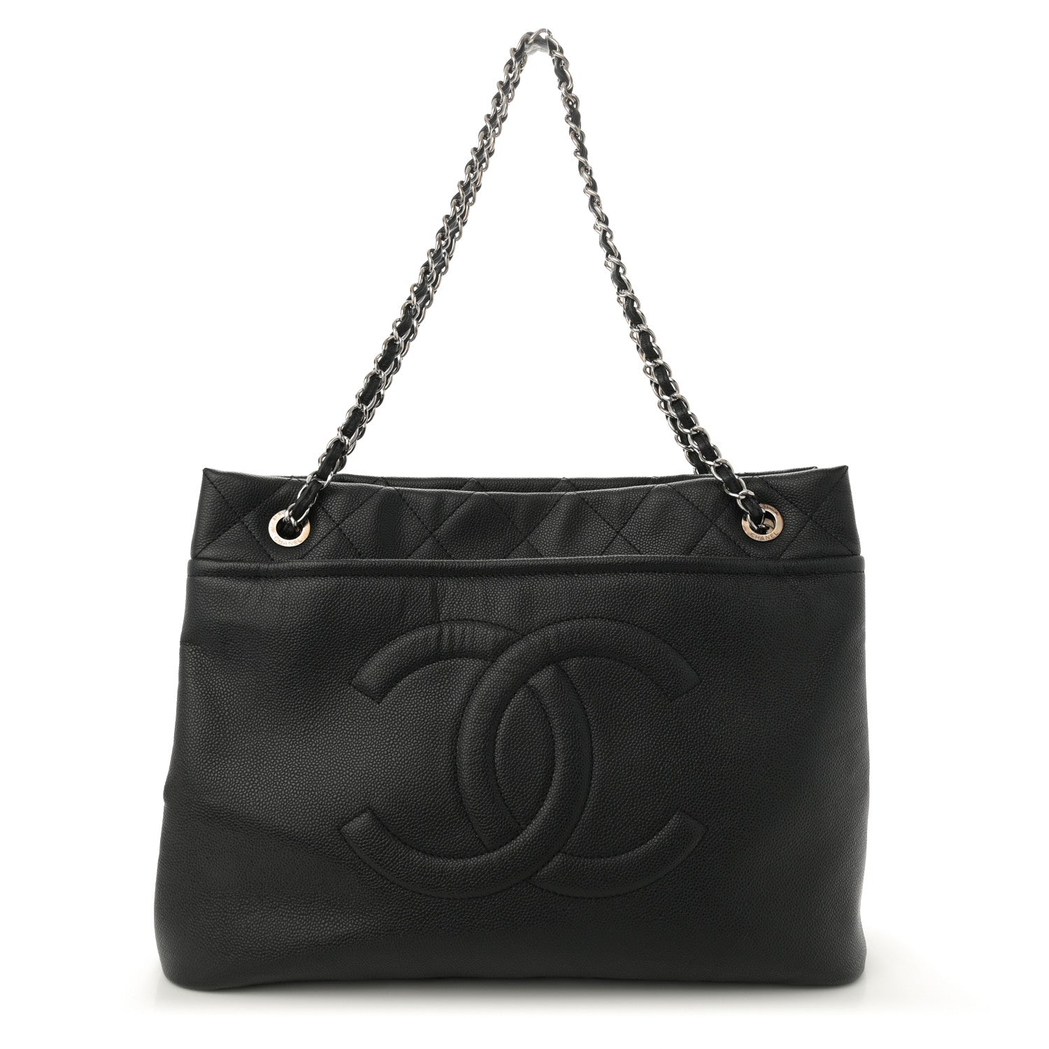 Chanel Caviar Timeless CC Soft Tote Black 1 of 11