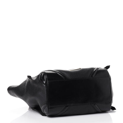 Burberry Grainy Calfskin Small Canterbury Tote Black 3 of 4