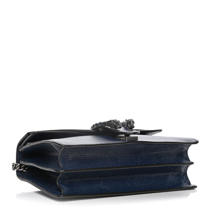 Gucci Dollar Calfskin Crystal Small Dionysus Shoulder Bag Blue Agata Montana Sapphire 4 of 12
