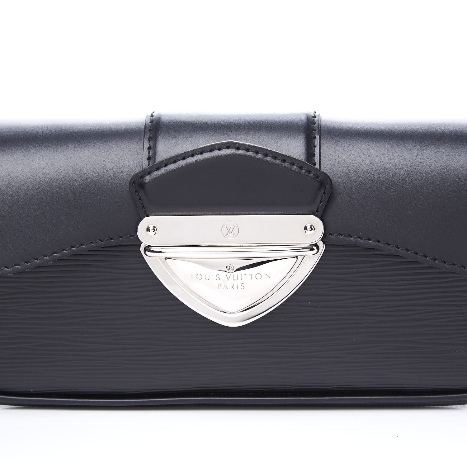 Louis Vuitton Epi Montaigne Clutch Black 8 of 9