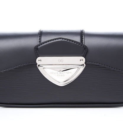 Louis Vuitton Epi Montaigne Clutch Black 8 of 9