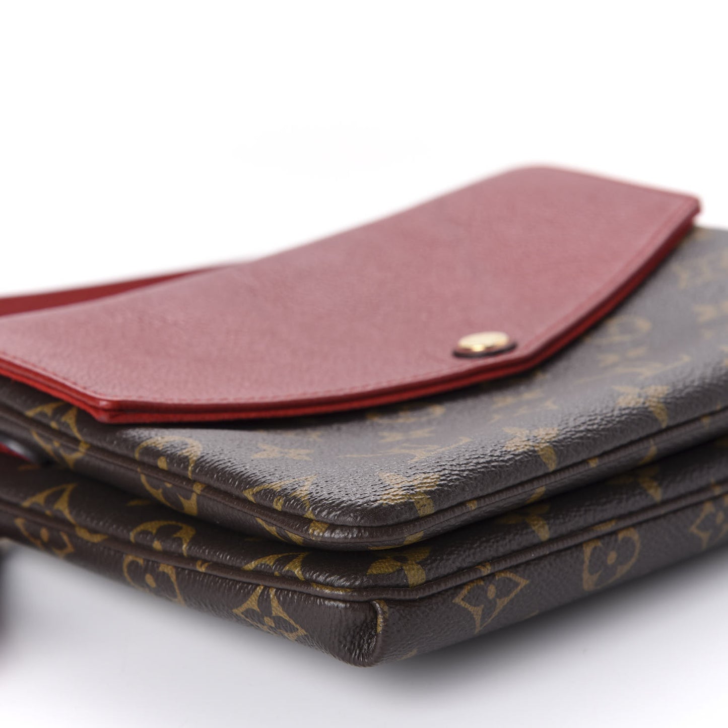 Monogram Twice Pochette Cherry