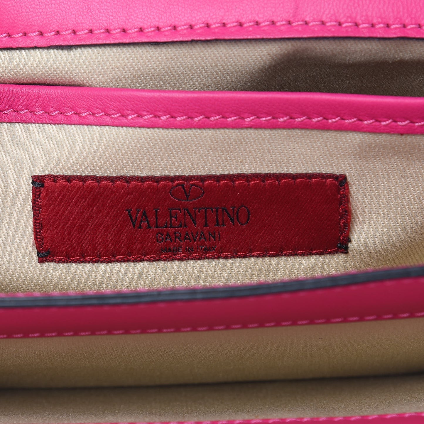 Calfskin Va Va Voom Shoulder Bag Pop Fuxia