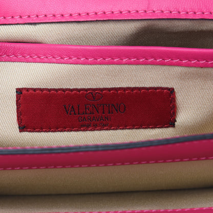 Valentino Garavani Calfskin Va Va Voom Shoulder Bag Pop Fuxia 6 of 12