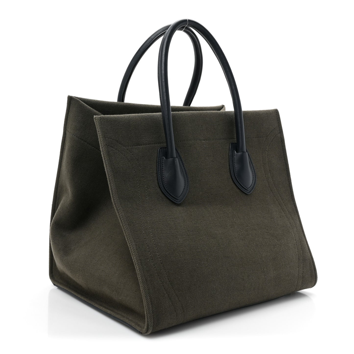 Cotton Canvas Medium Phantom Luggage Olive