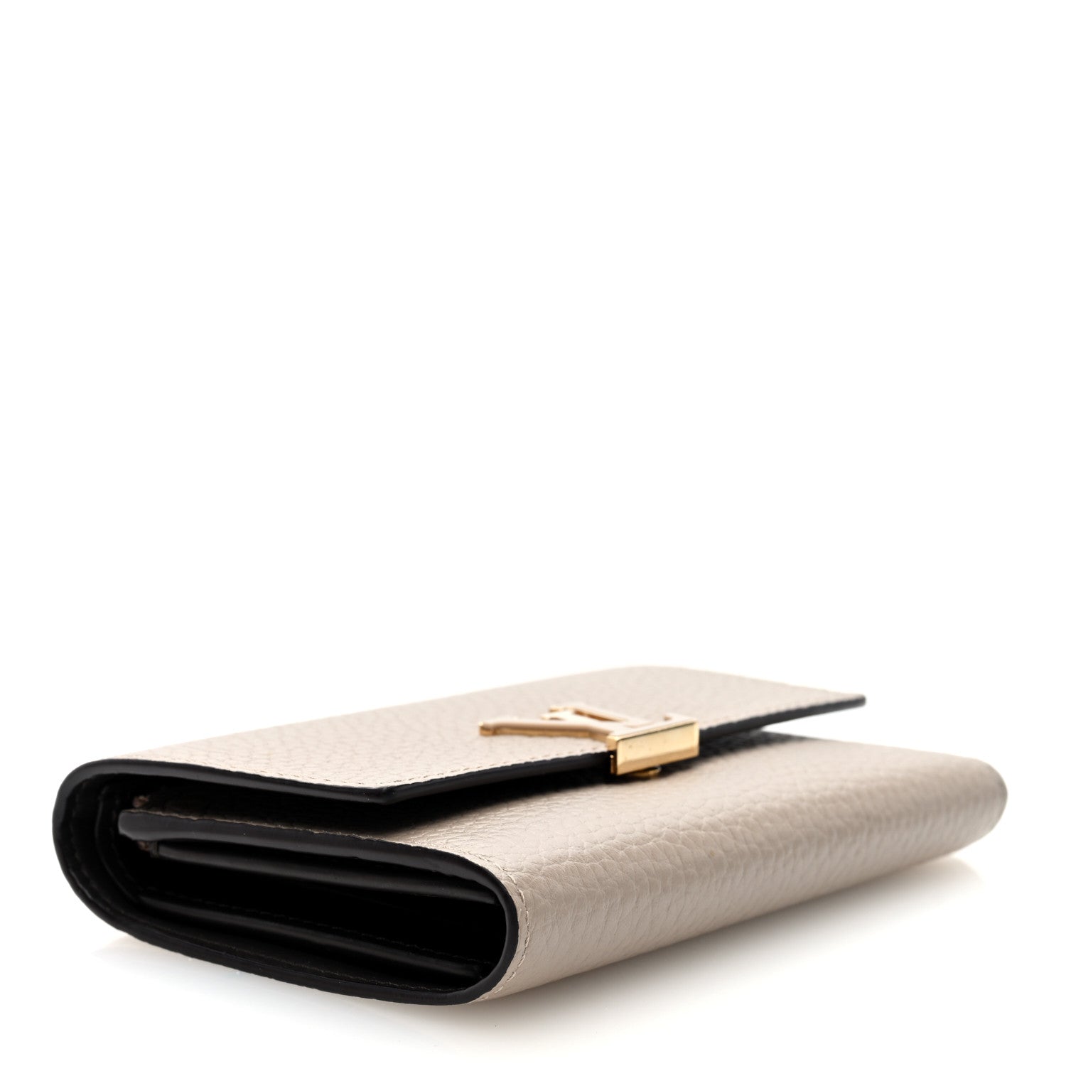 Louis Vuitton Taurillon Capucines Compact Wallet Galet 4 of 7