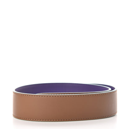 Fendi Vitello Dolce Bi-Color Strap You Brownie Purple 2 of 3