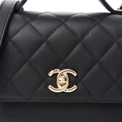 Chanel Caviar Quilted Small Business Affinity Flap Black 10 of 11