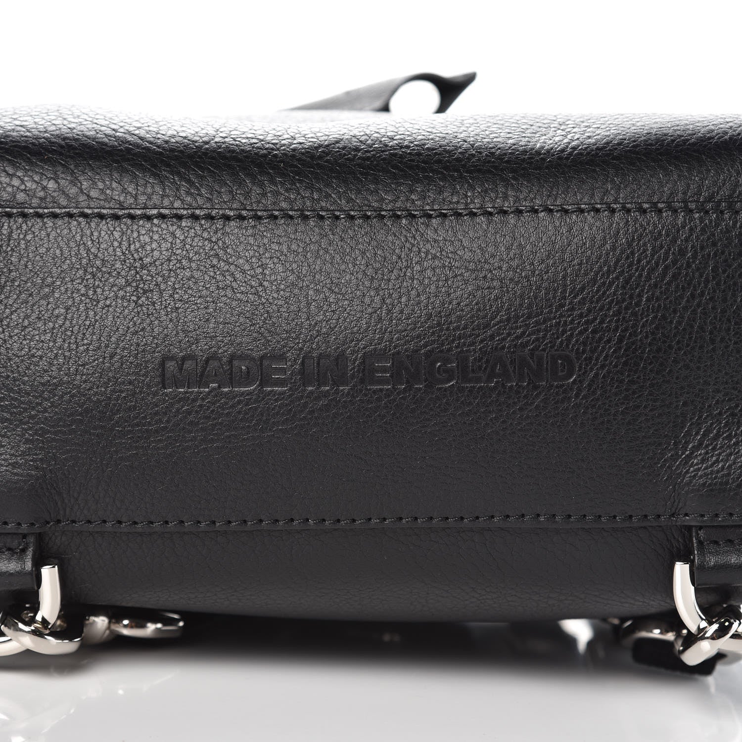 Mulberry Natural Leather Mini Cara Delevingne Convertible Satchel Black 8 of 9
