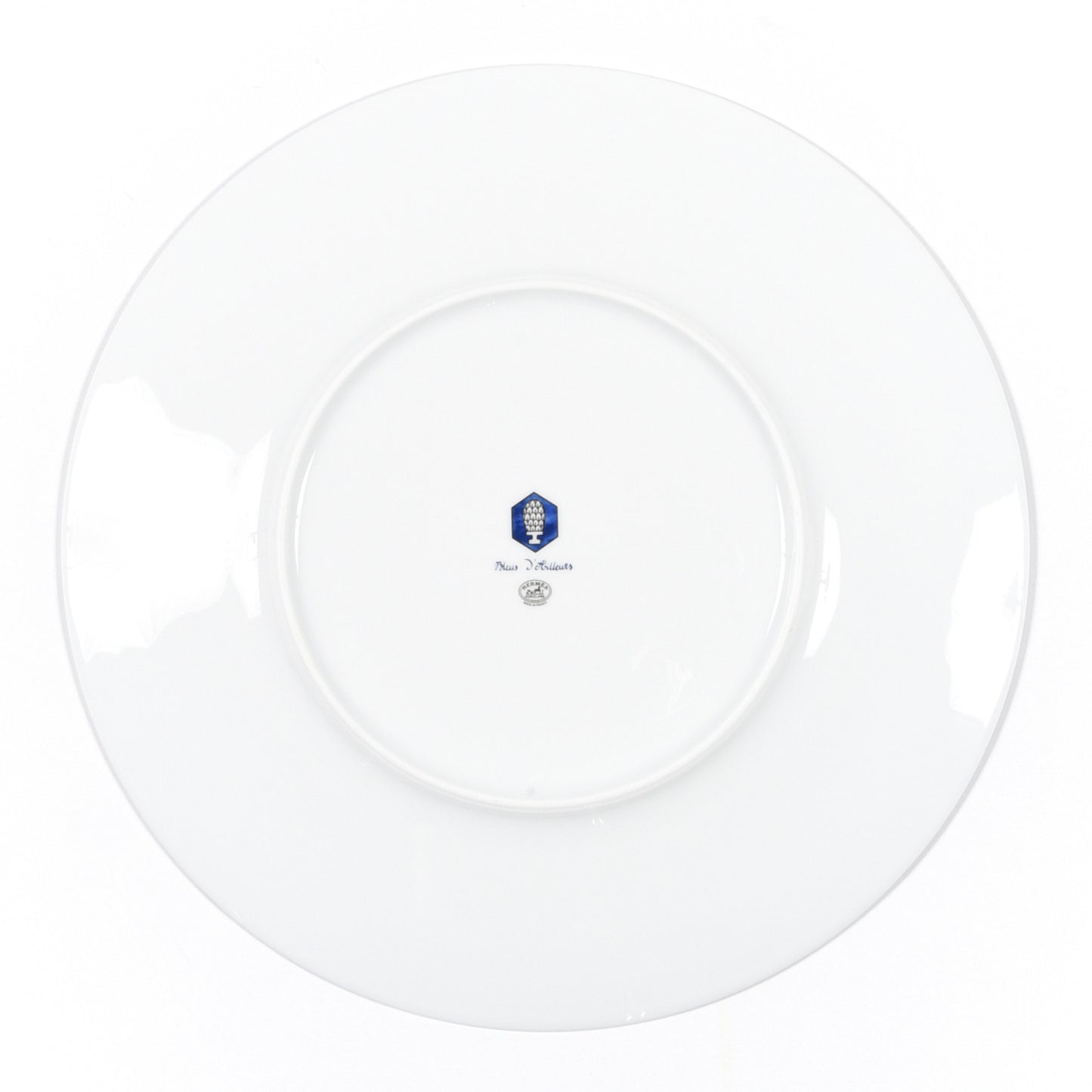 Porcelain Bleus D'Ailleurs Presentation Plate Set of 2