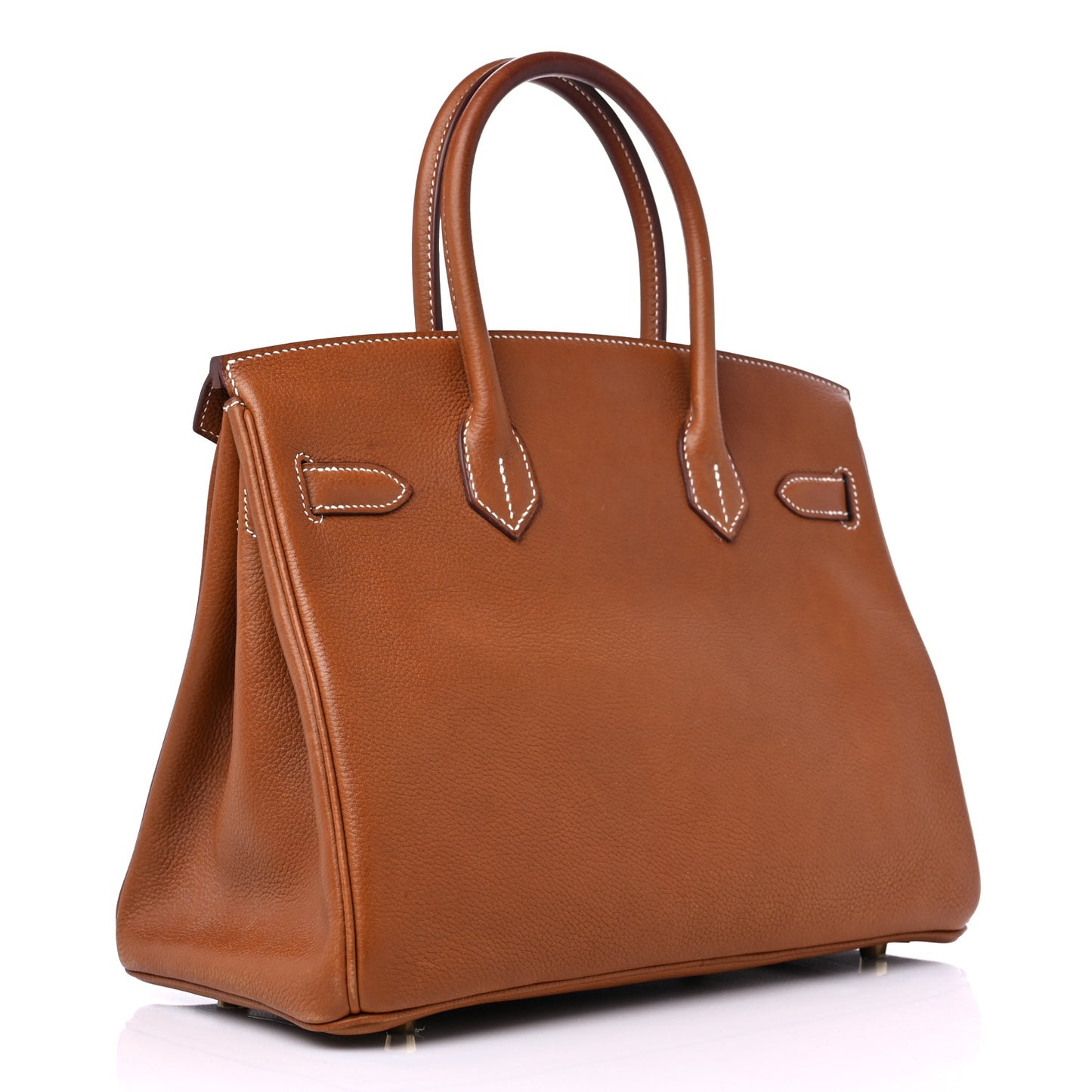 Natural Barenia Faubourg Birkin 30 Fauve
