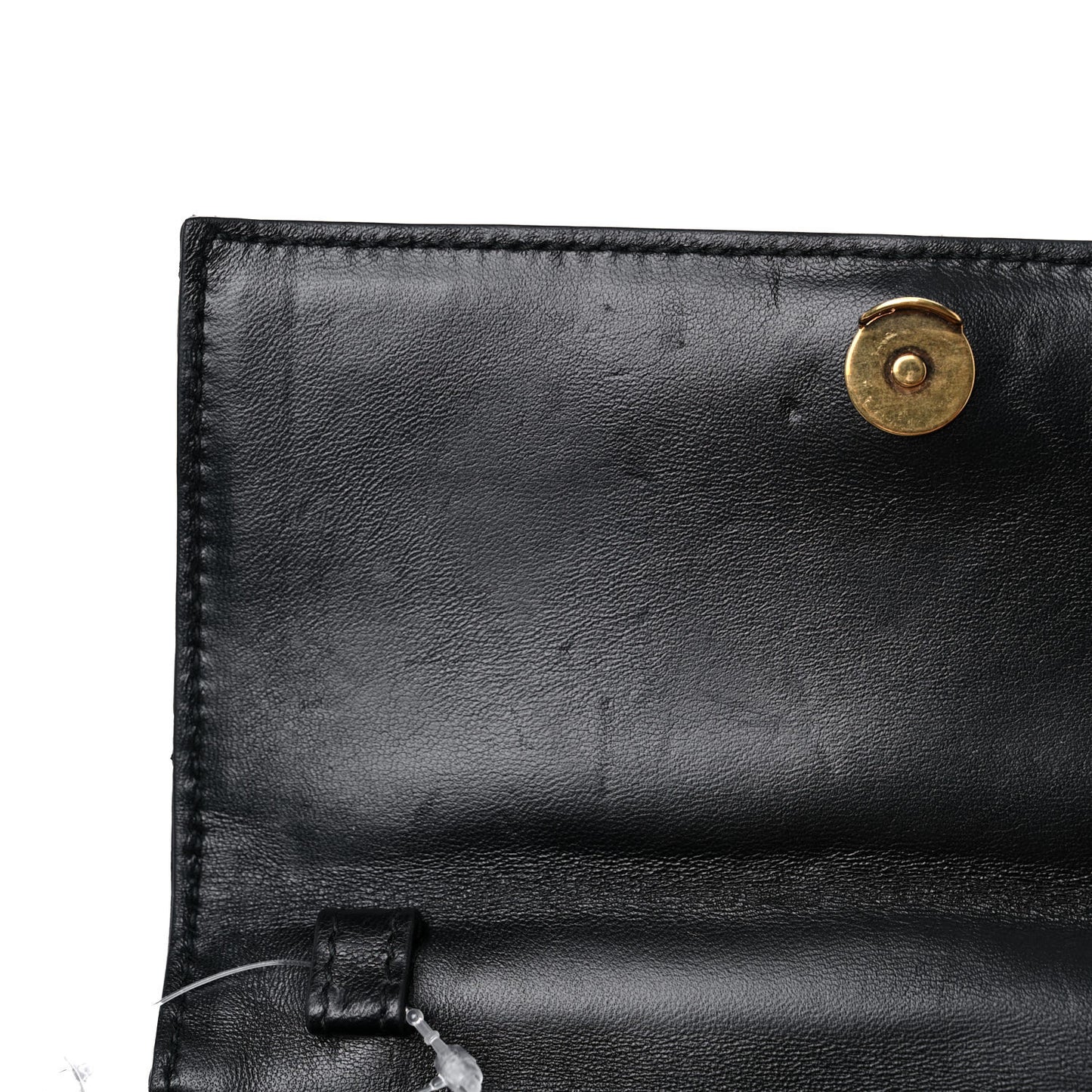 Nappa Calfskin Quilted XS Sharp Belt Bag Black