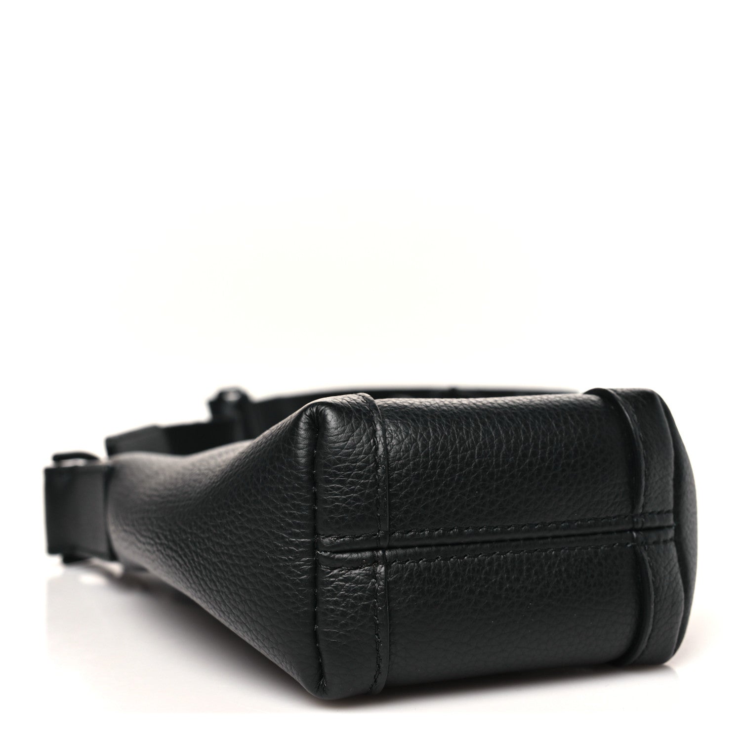 Balenciaga Calfskin Hourglass Phone Holder Bag Black 4 of 9