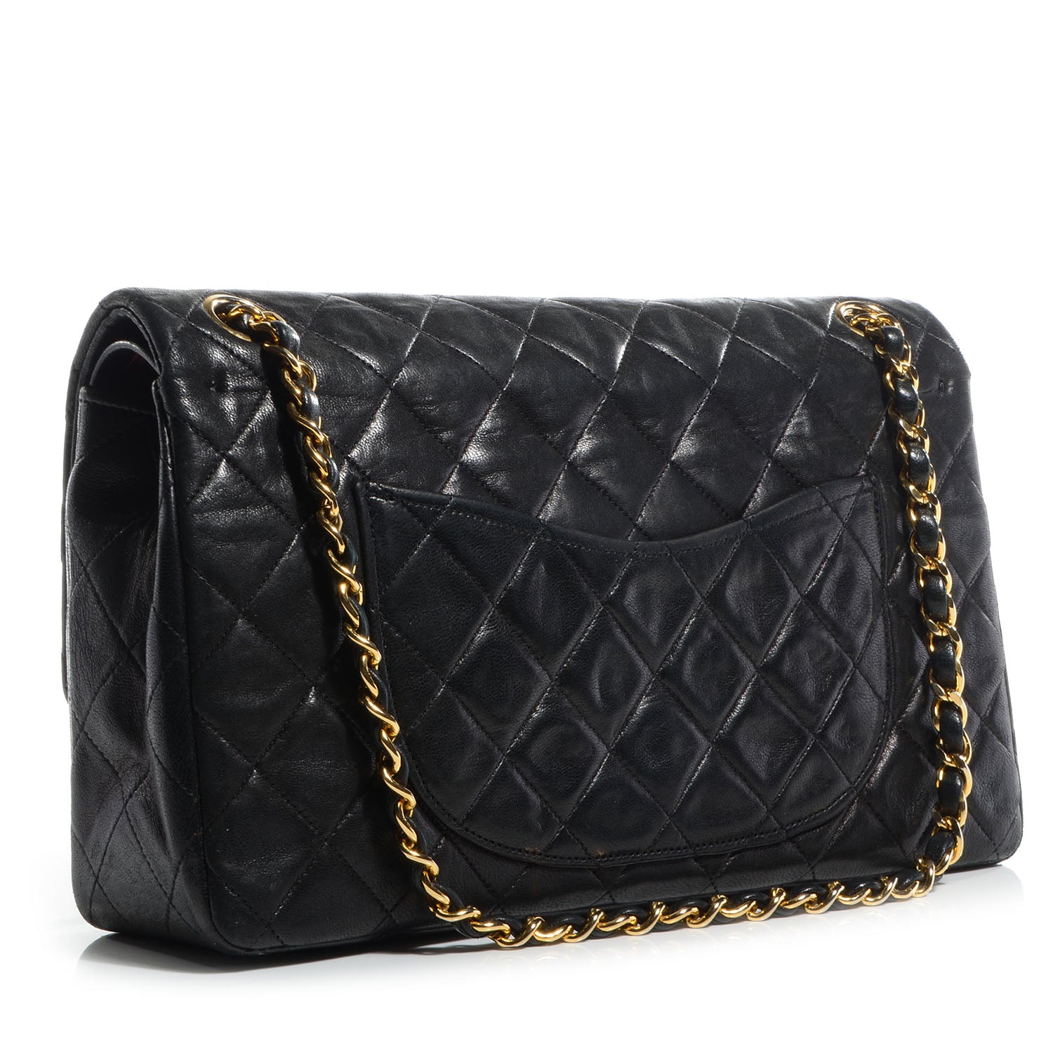 Chanel Lambskin Medium Double Flap Black 3 of 8