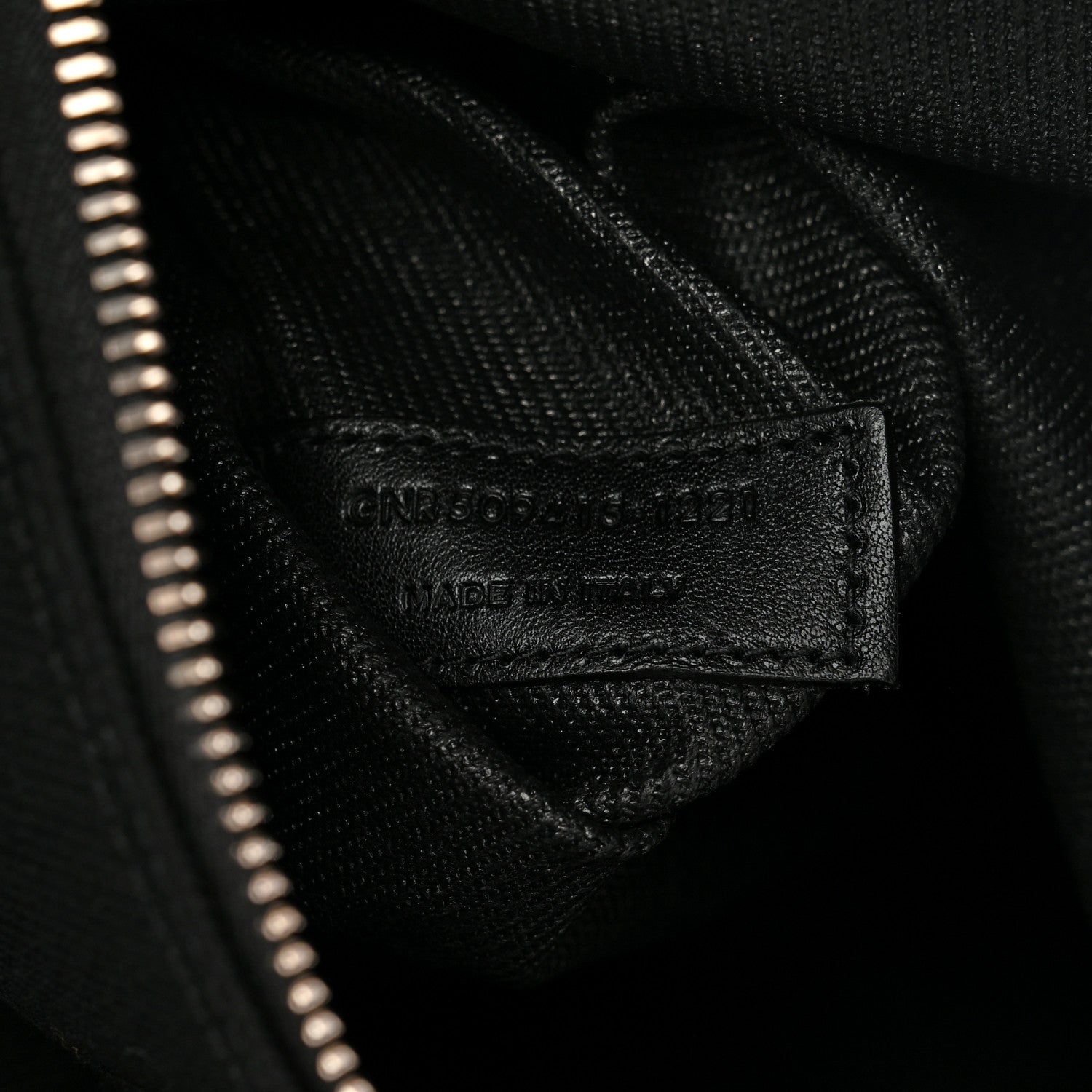 Saint Laurent Linen Calfskin Rive Gauche Tote Black 13 of 21