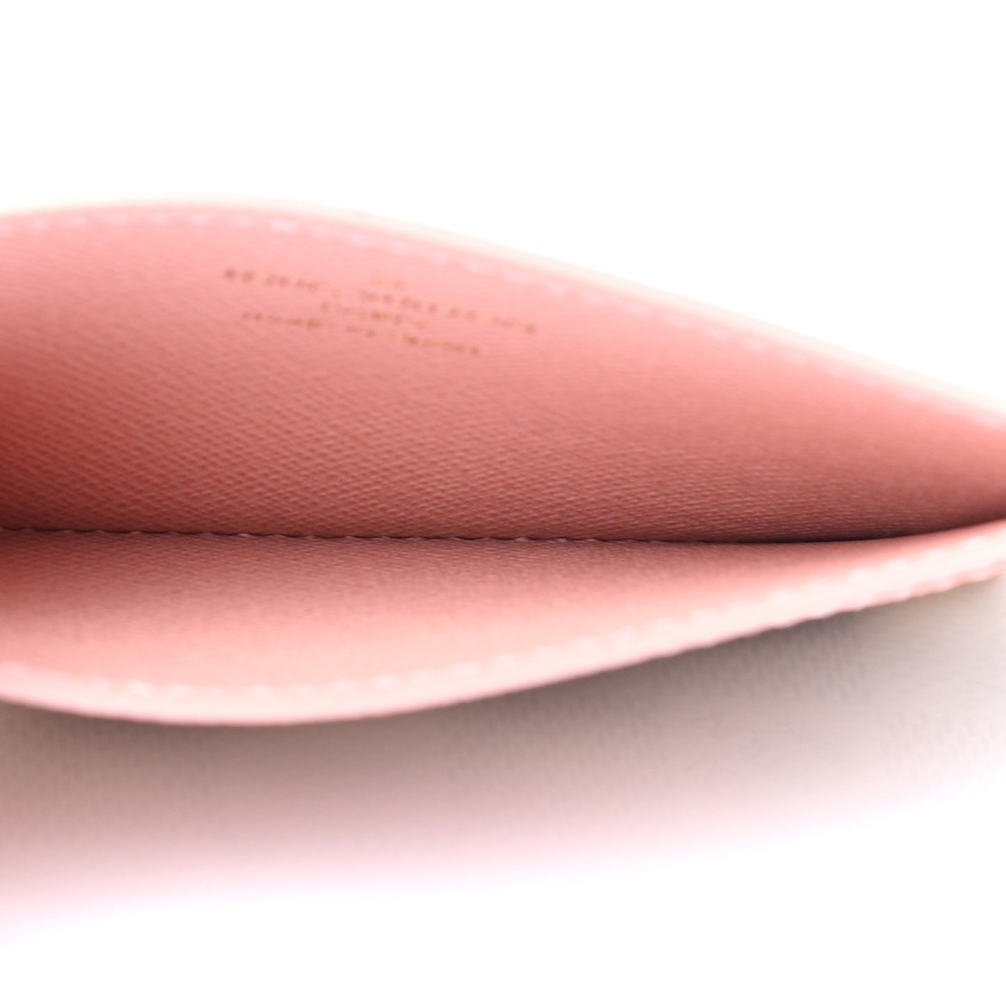 Damier Azur Daily Card Holder Rose Ballerine